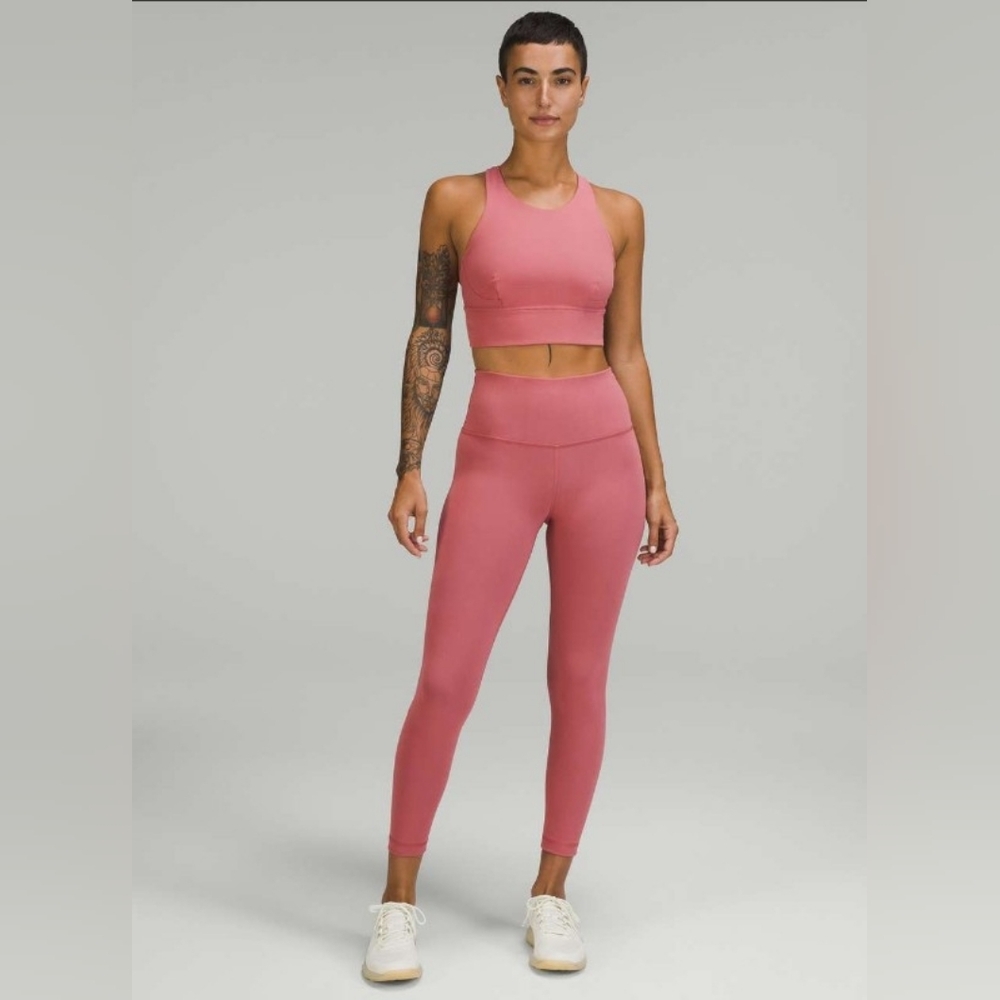 Lululemon Wunder Train Legging 25" Brier Rose/Pink Size 8
